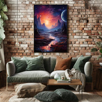 Celestial Landscape Poster PosterGoat