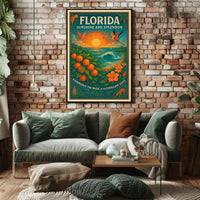 Florida Sunshine and Splendor Poster PosterGoat