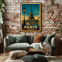 Paris, France Travel Poster