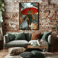 Rainy Day Adventure Wall Art Poster for Home Decor PosterGoat