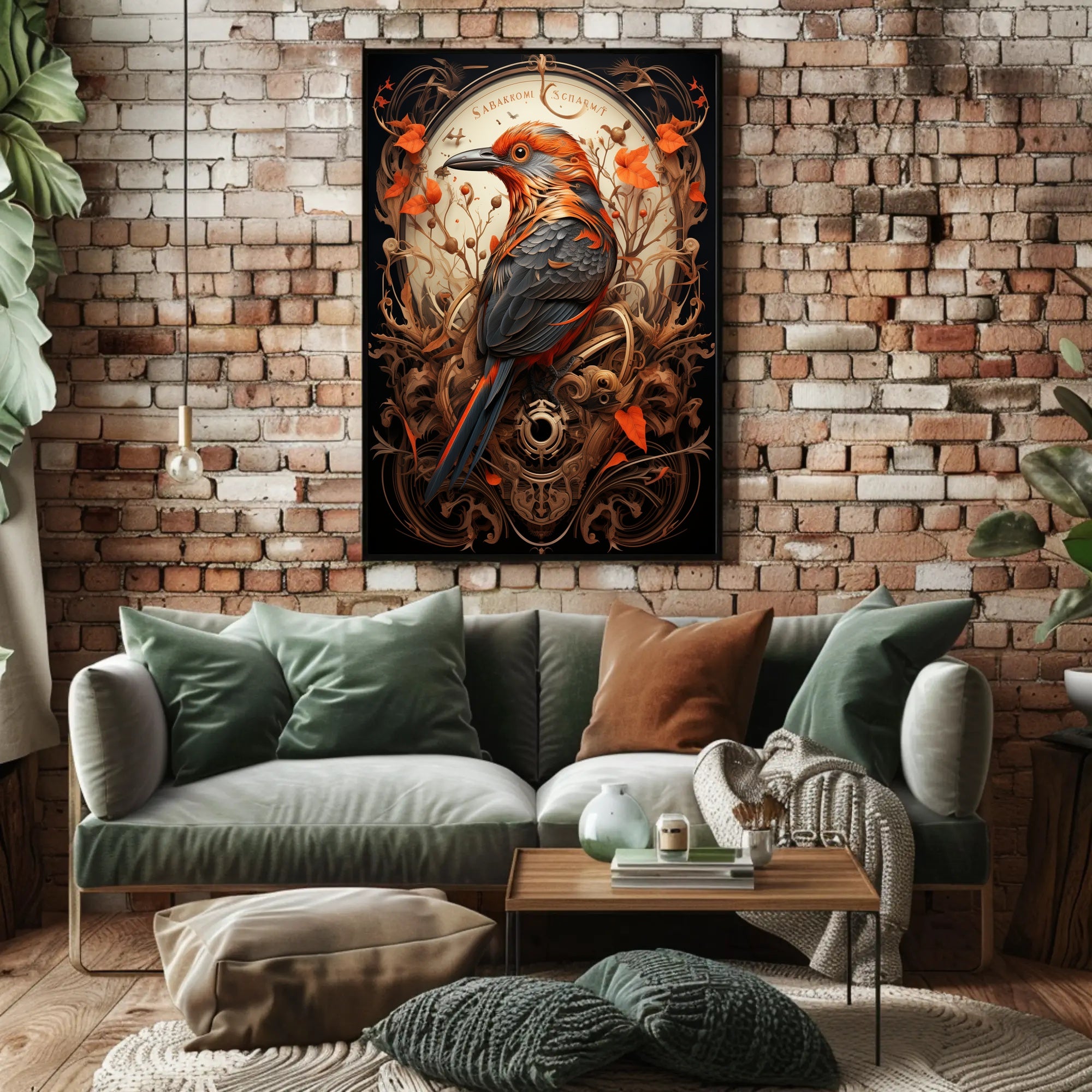 Enchanted Avian Artistry Poster