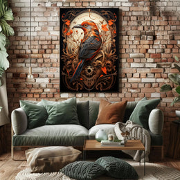 Enchanted Avian Artistry Poster