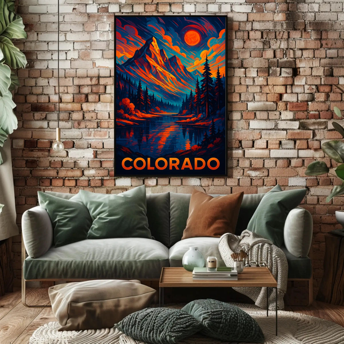 Colorado A Vibrant Landscape Poster