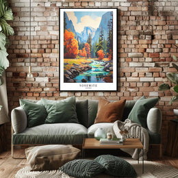 Yosemite National Park Poster PosterGoat