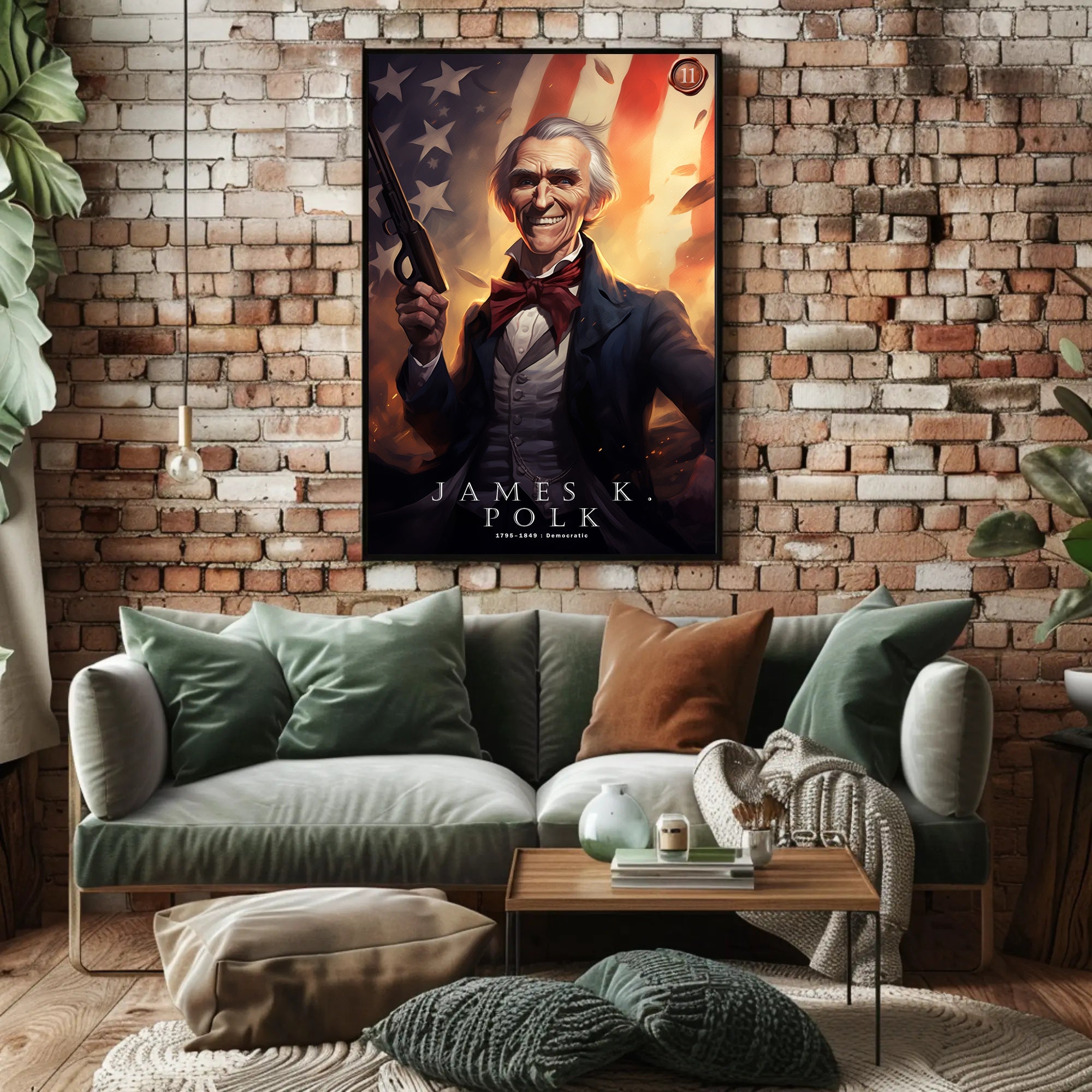 James K. Polk Poster