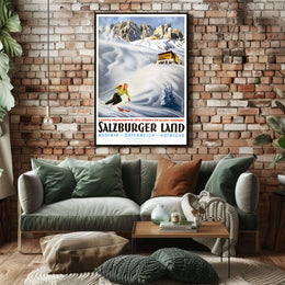 A Winter Dreamland In Salzburger Land Poster