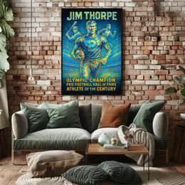 Celebrating Jim Thorpe Poster