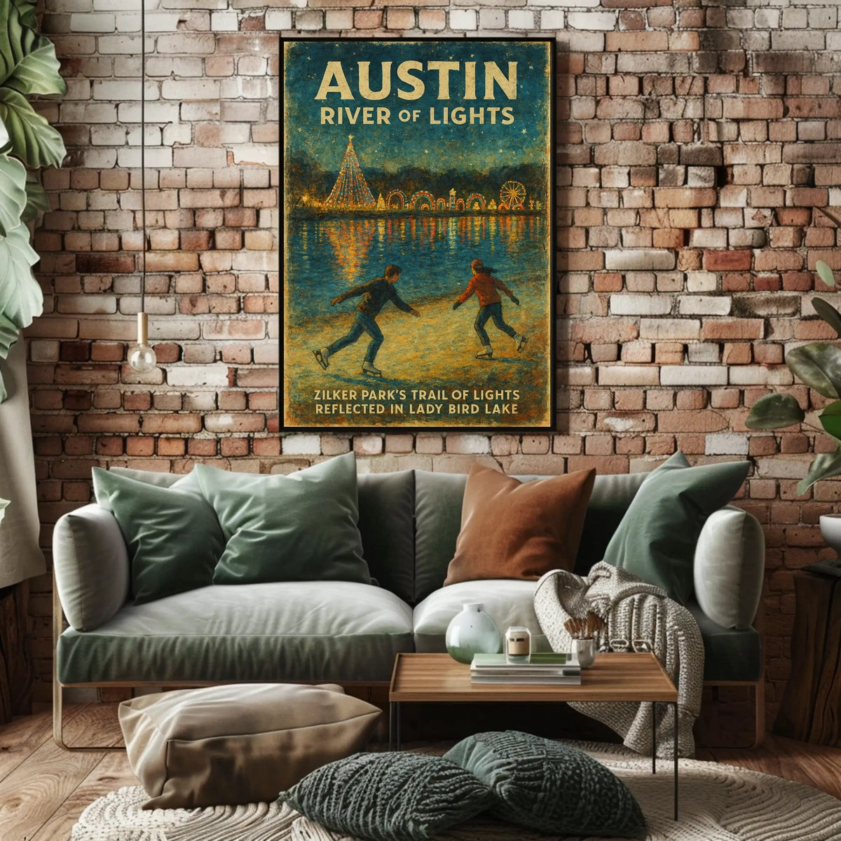 Austin River of Lights Poster