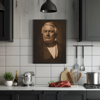 Millard Fillmore 13th President Sepia Photo
