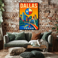 Dallas, Texas Poster PosterGoat