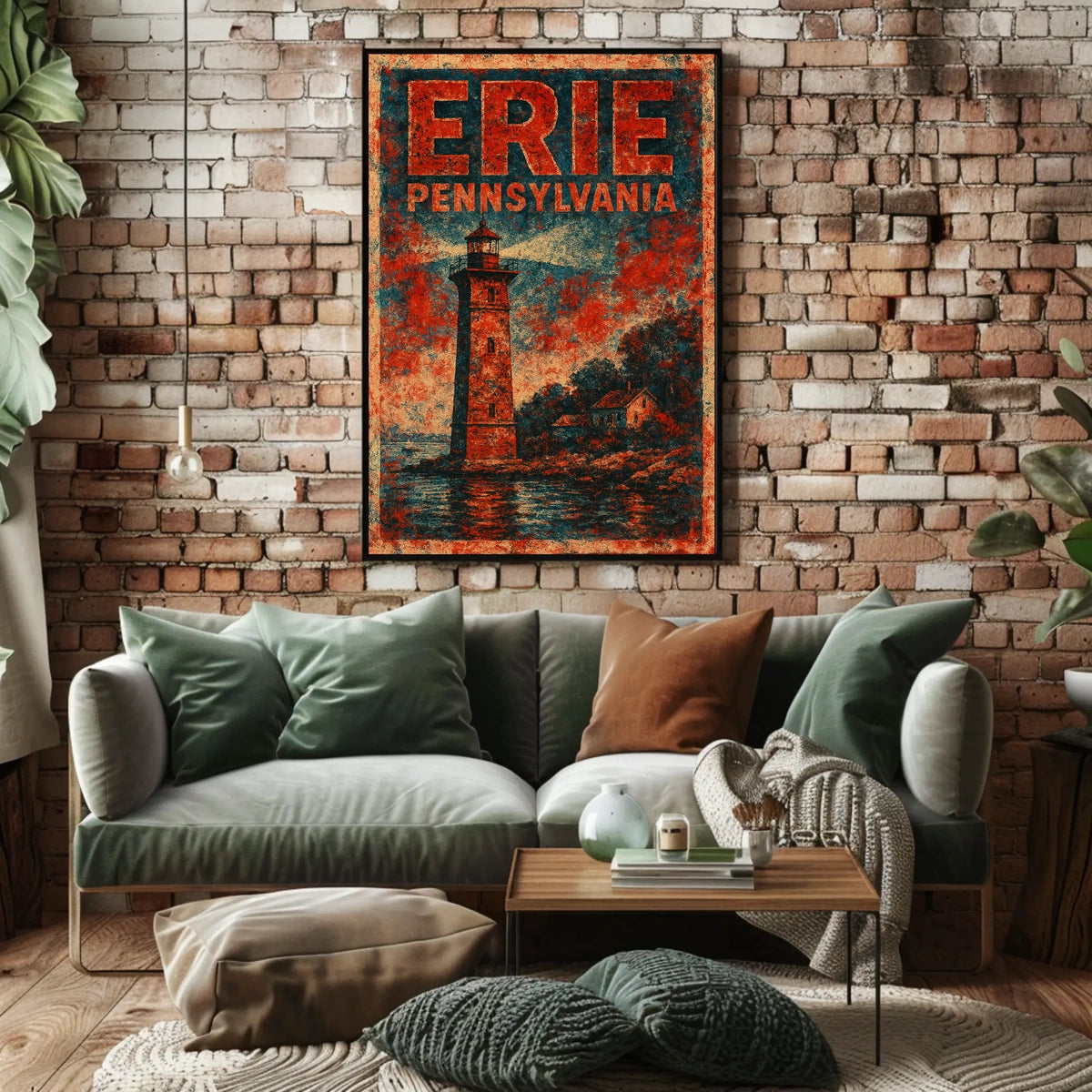 Erie, Pennsylvania Lighthouse Poster