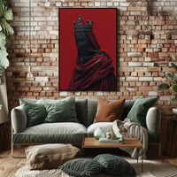 The Enigmatic Monarch Art Print Poster for Home Decor PosterGoat