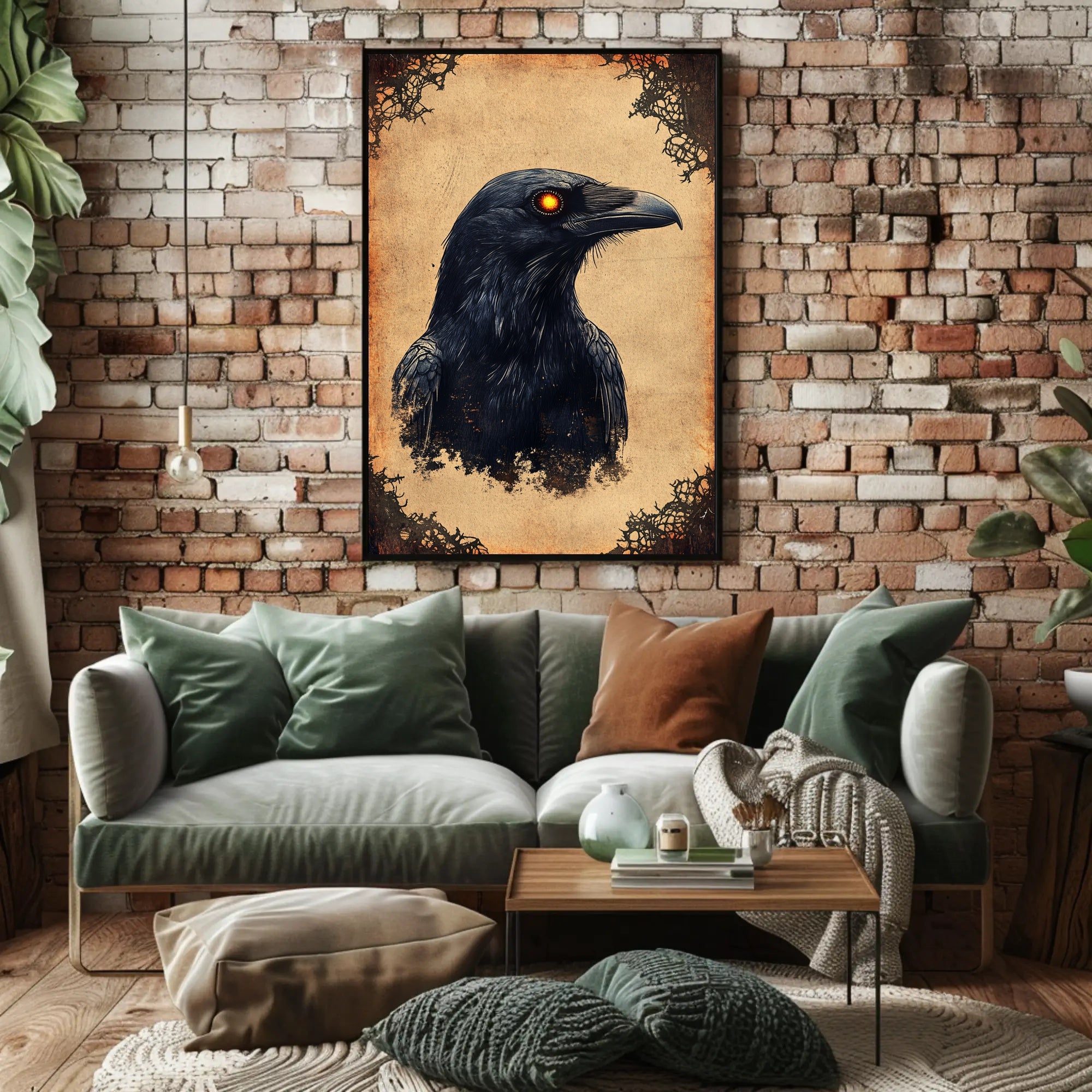 The Enigmatic Raven Poster