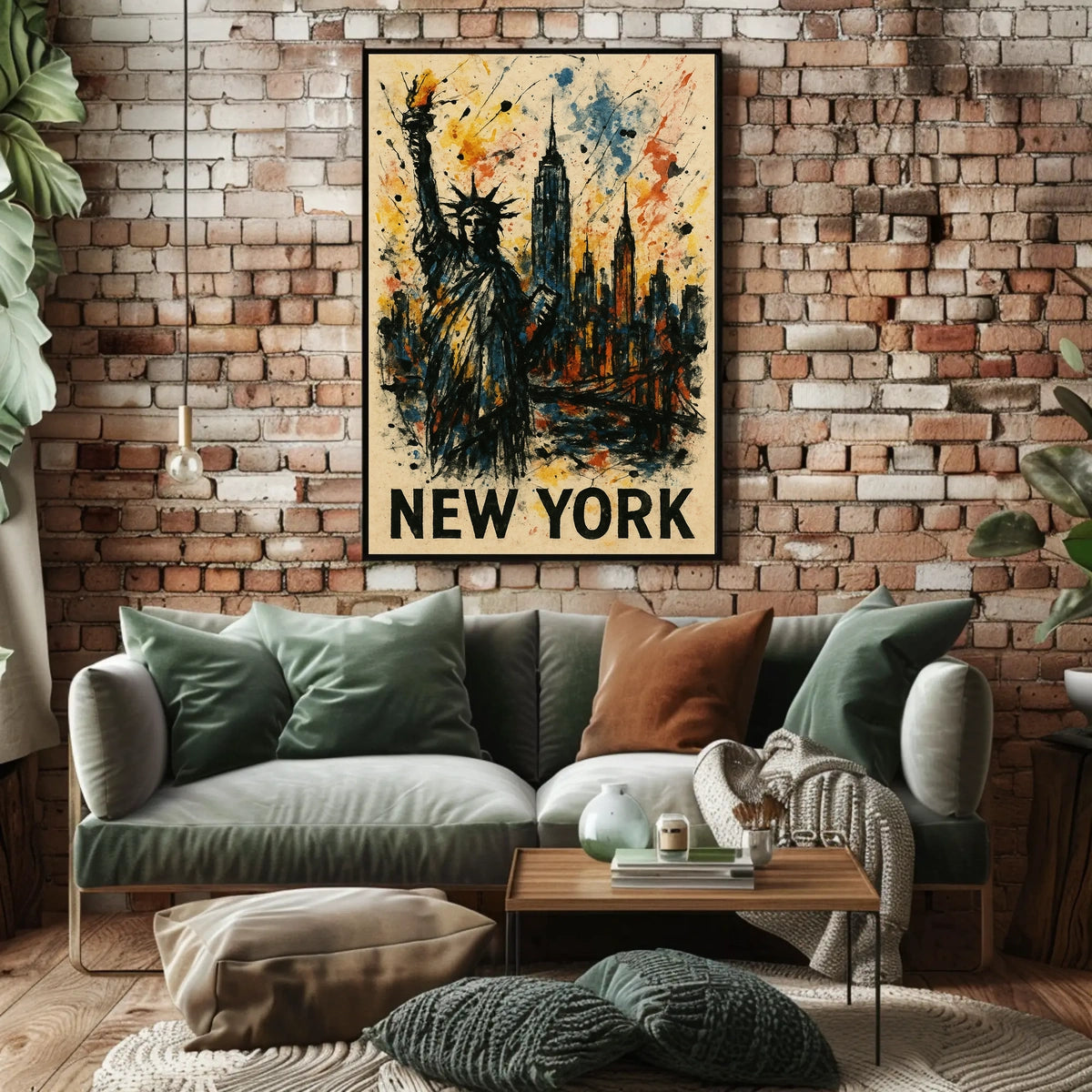 New York City Skyline Poster