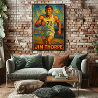 Jim Thorpe Athletic Legend Poster