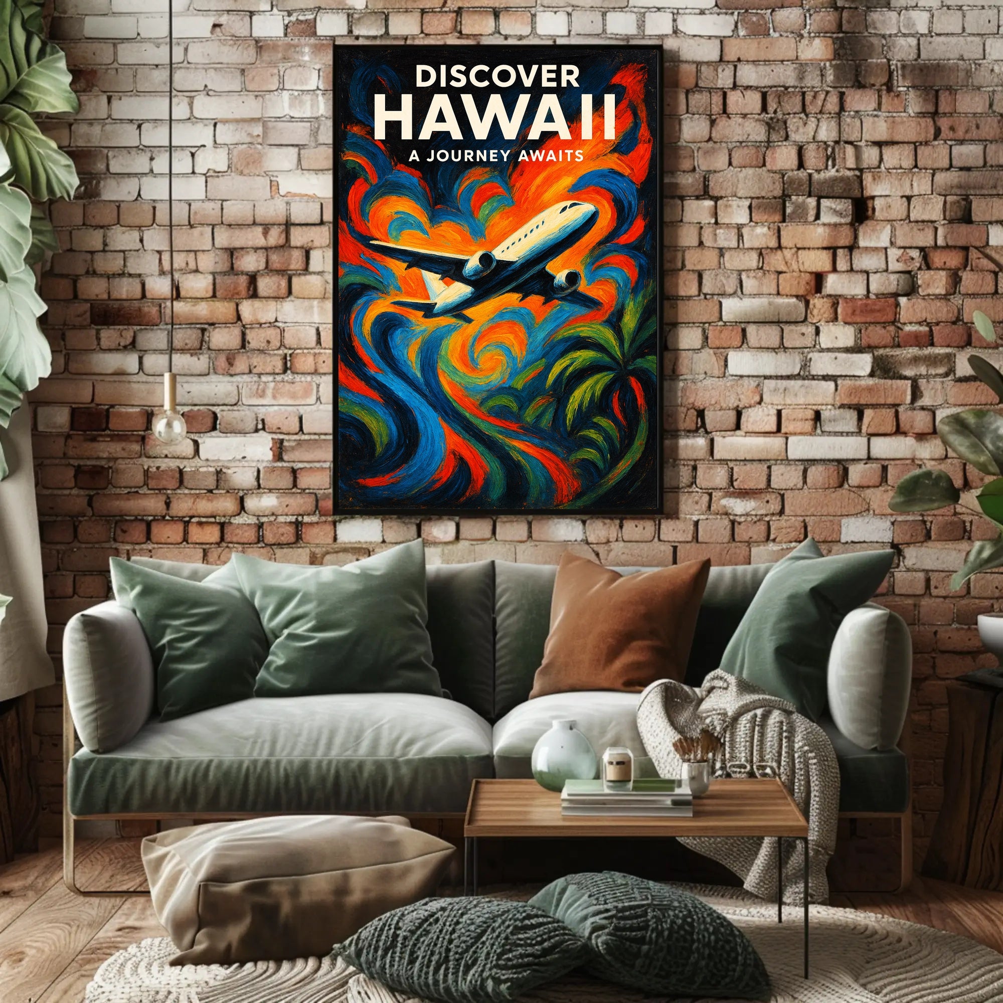 Discover Hawaii - A Journey Awaits Poster PosterGoat