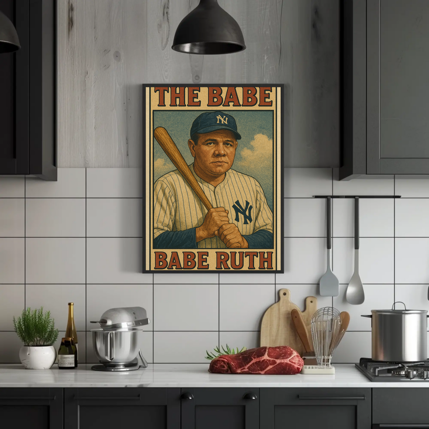 The Babe Ruth Poster 2 Vintage Poster