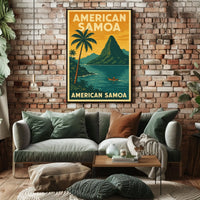 American Samoa Travel Poster