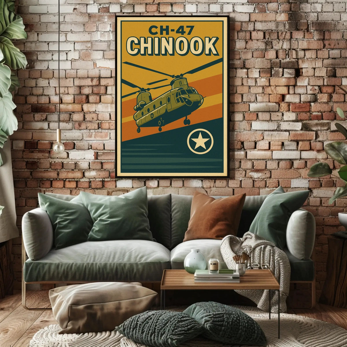 CH-47 Chinook Poster
