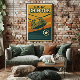CH-47 Chinook Poster