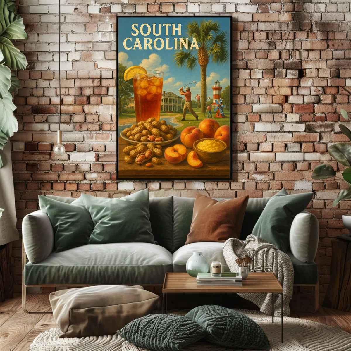 South Carolina Charm Poster