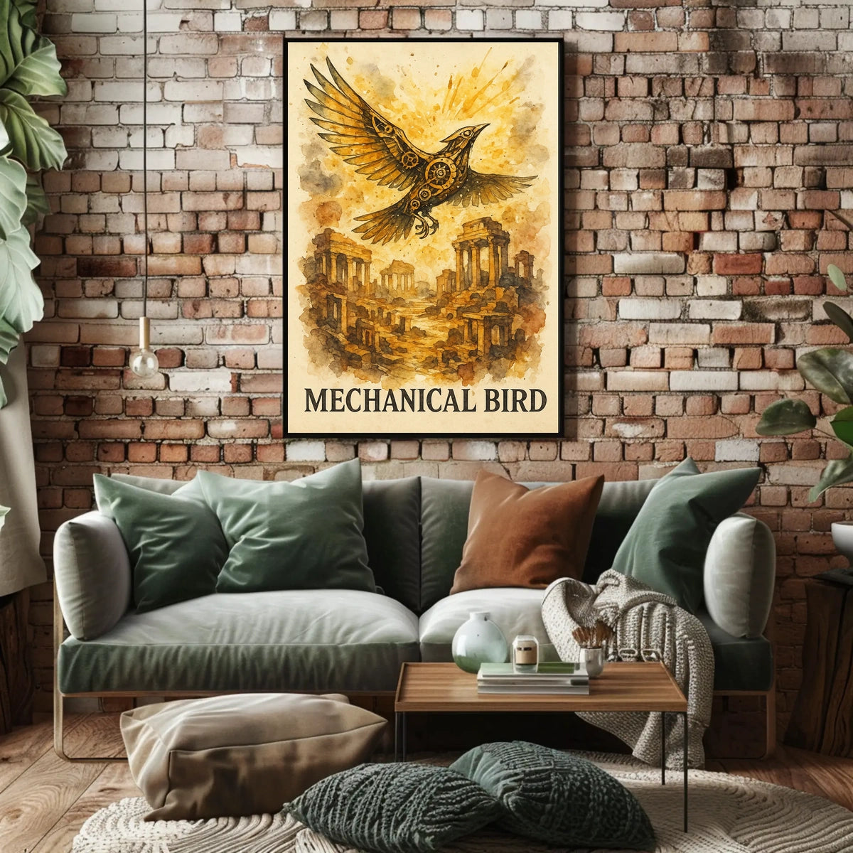 Mechanical Bird Poster