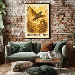 Mechanical Bird Poster