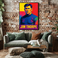 Jim Thorpe Tribute Poster