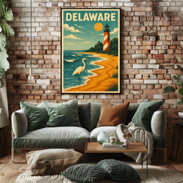 Delaware Coastal Beauty Poster