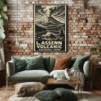 Lassen Volcanic National Park Poster