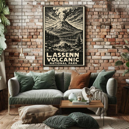 Lassen Volcanic National Park Poster