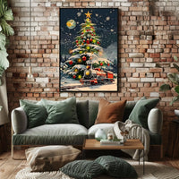 Christmas Train Wonderland Poster