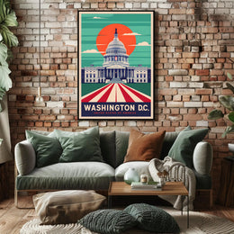 Washington D.C. Poster