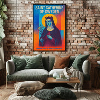 Saint Catherine of Sweden Poster