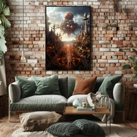 The Floating Cityscape Poster
