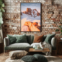 Majestic Alpine Sunrise Landscape National Park Poster