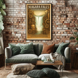 Niagara Falls A Steampunk Adventure Poster PosterGoat