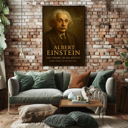 Albert Einstein The Theory Of Poster