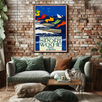 Abbazia Sport Woche 1912 Poster