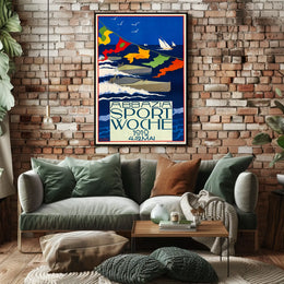 Abbazia Sport Woche 1912 Poster
