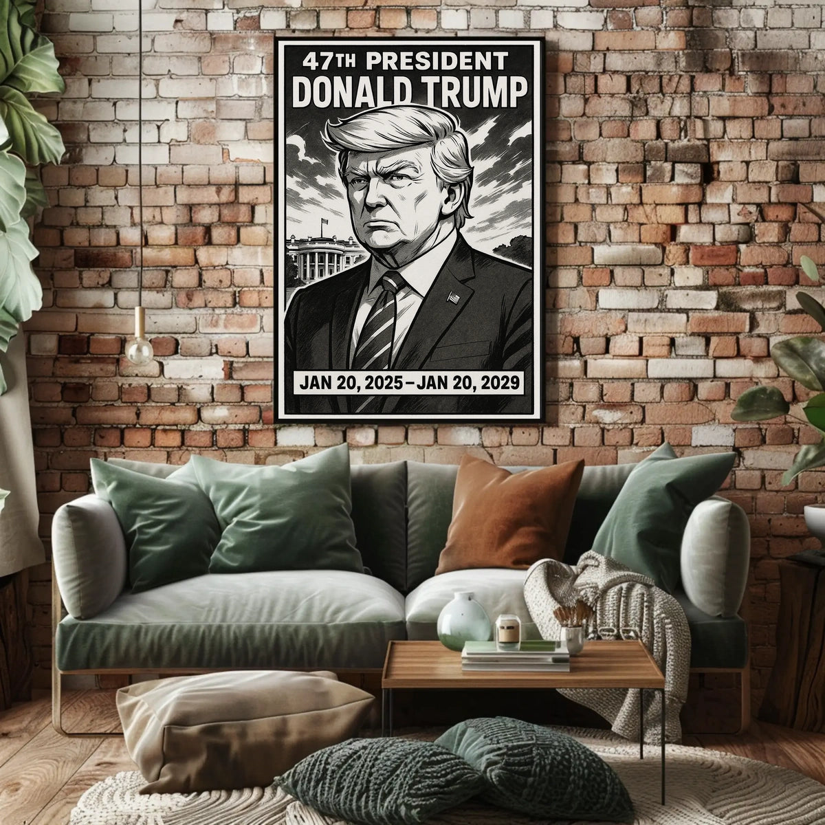Donald Trump 47th President Poster