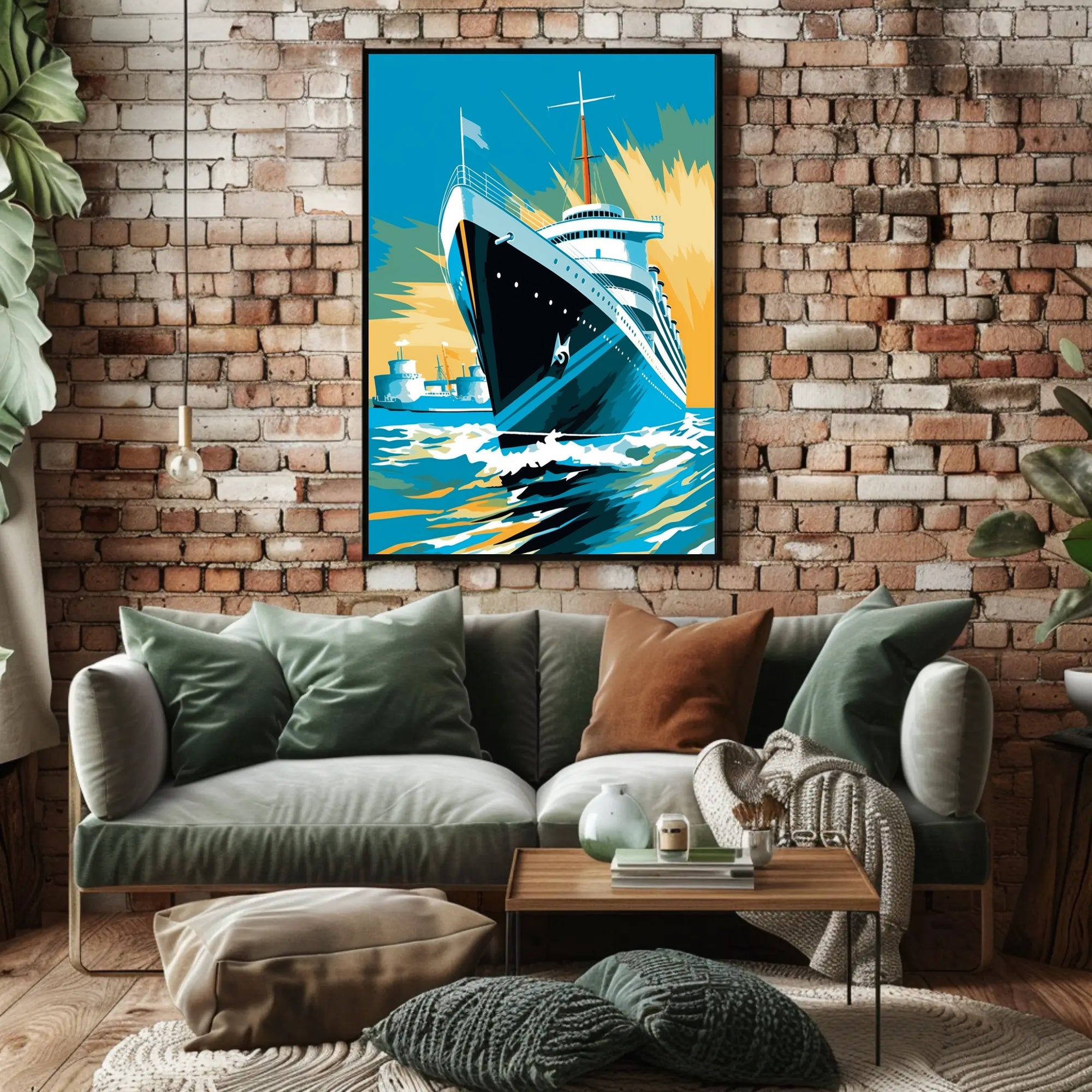 Majestic Ocean Voyage Poster