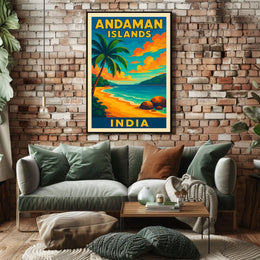 Andaman Islands India Poster