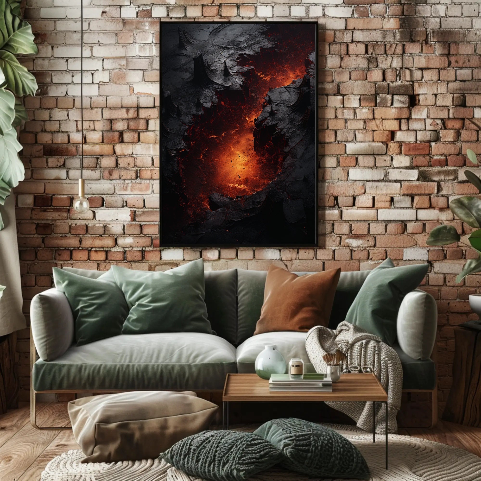 Fiery Abyss Poster