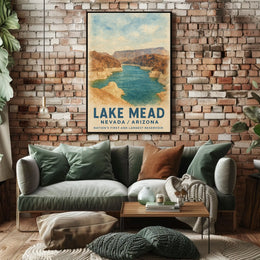 Lake Mead NationS First And Largest Poster