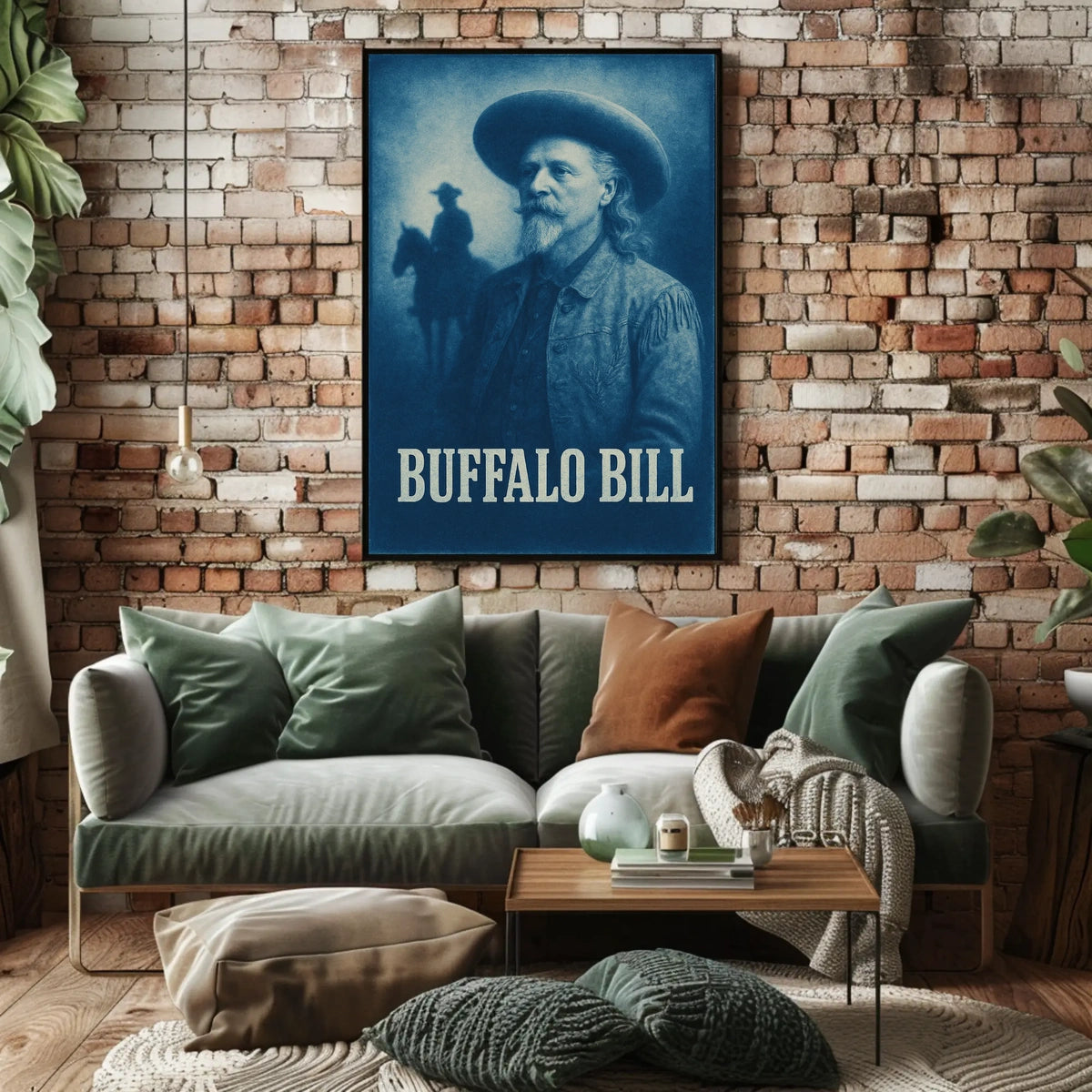 Buffalo Bill Western Cowboy Cultural or Heritage Poster