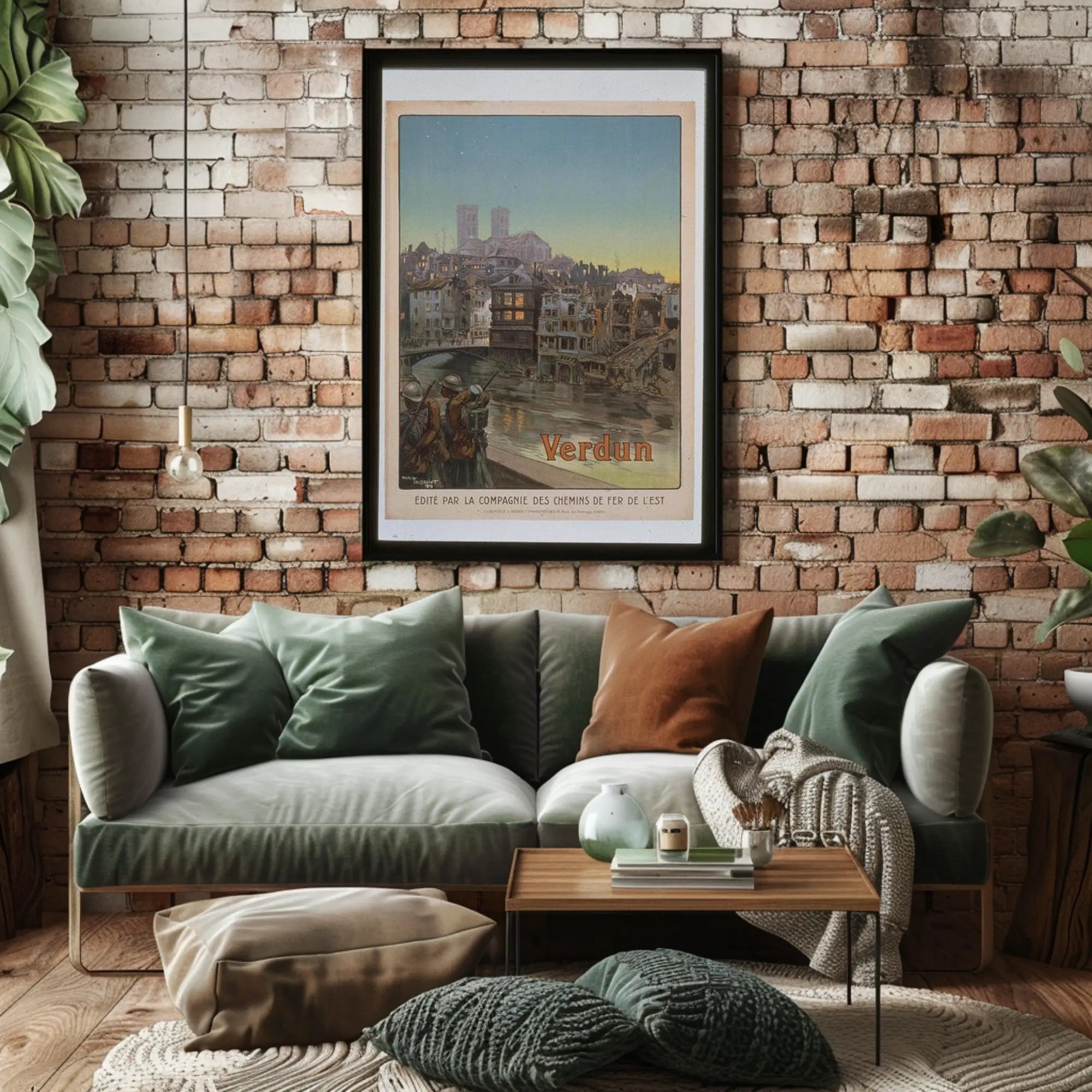 Verdun: A Historic Cityscape Poster PosterGoat