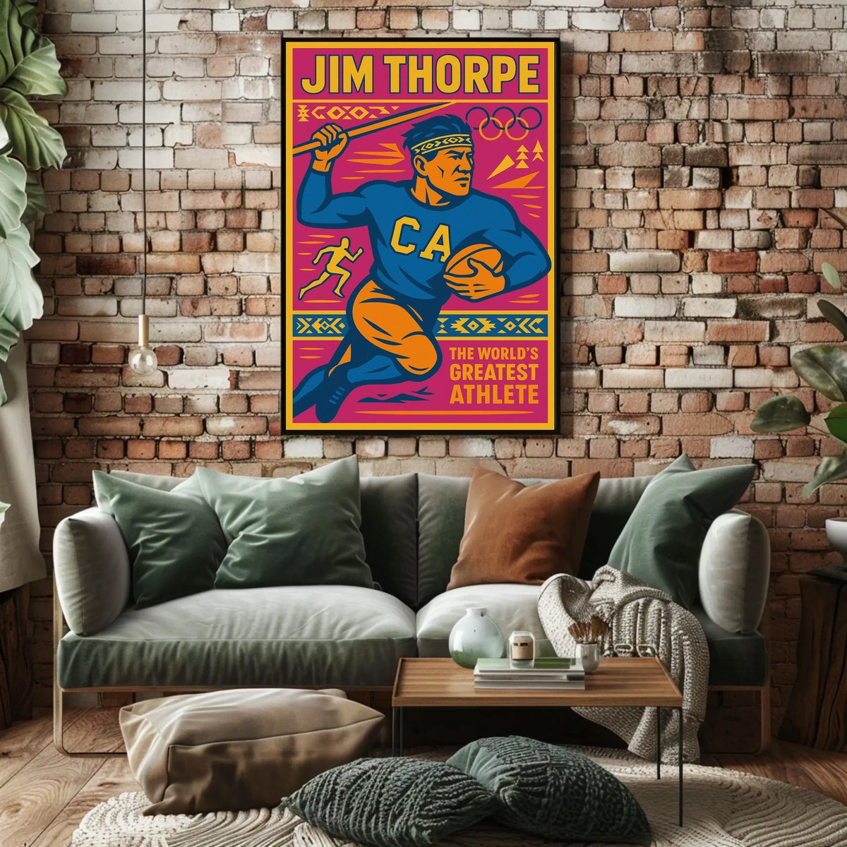 The Worlds Greatest Athlete Poster