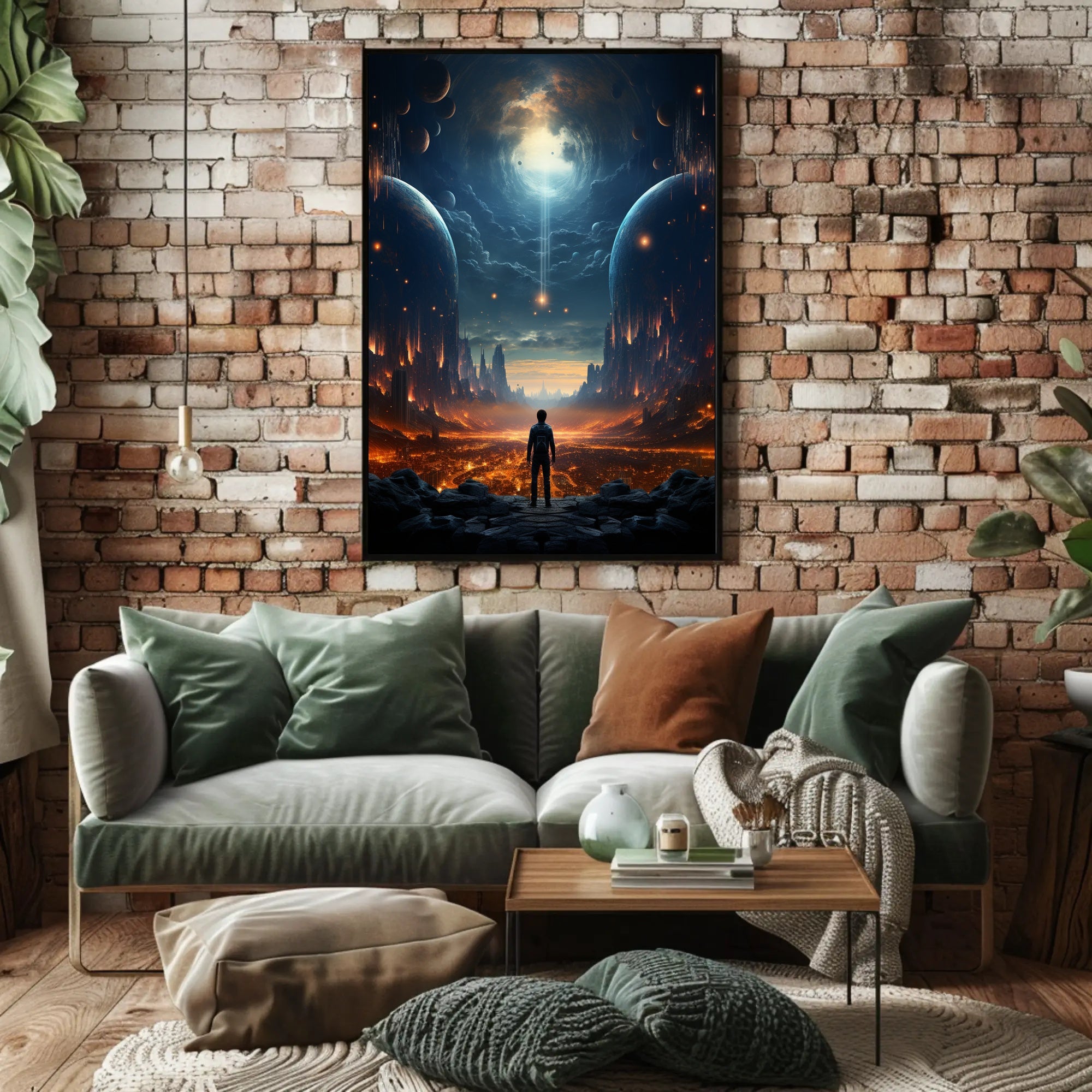 Journey To The Cosmic Abyss Poster