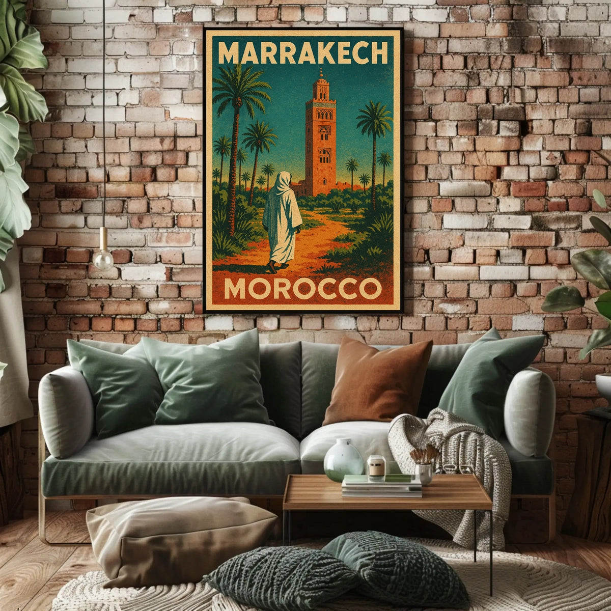 Marrakech Travel Poster